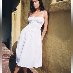 Ciao Lucia Gabriela Dress White Cotton